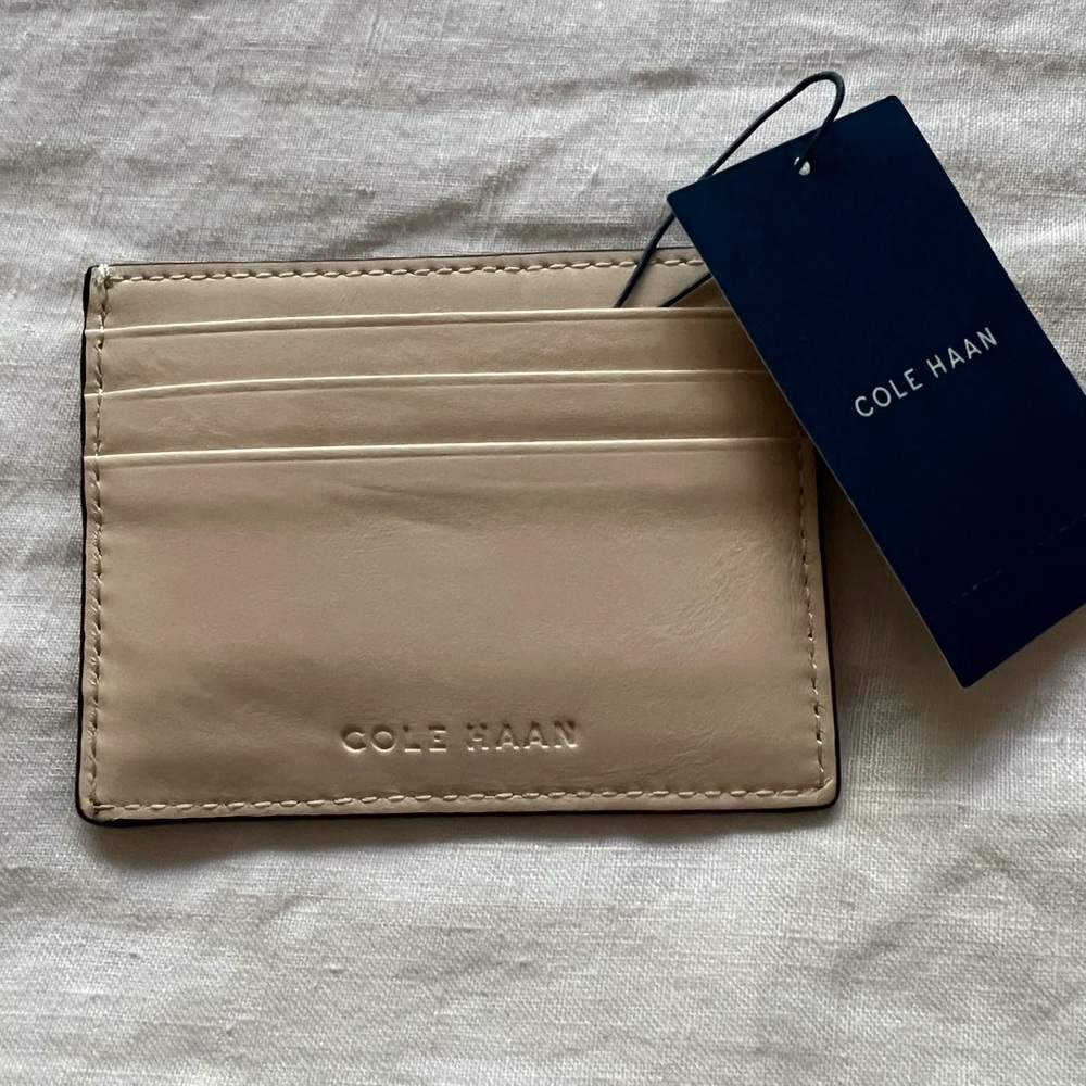 Cole Haan Leather Card Case